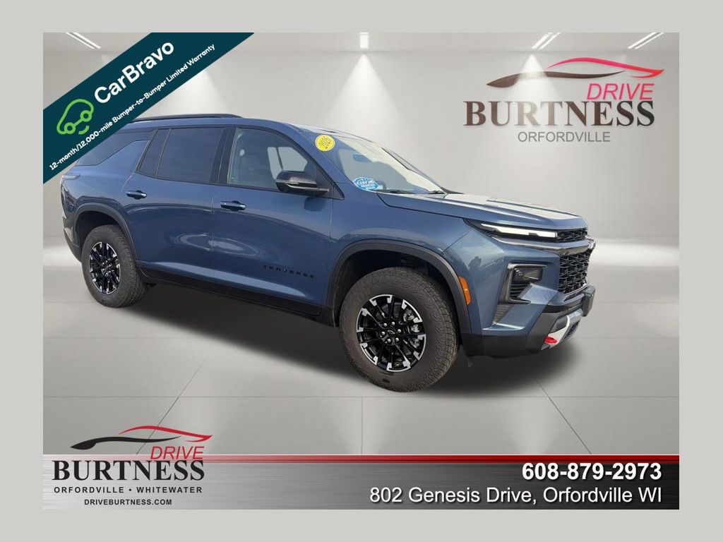 Lakeshore Blue Metallic 2026 Chevrolet Traverse Z71 AWD SUV / Crossover Four-Wheel Drive 8-Speed Automatic