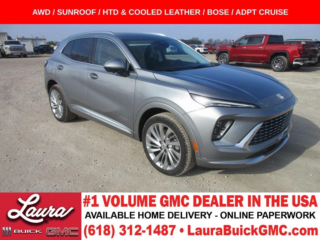 Moonstone Gray Metallic 2026 Buick Envision SUV / Crossover All-Wheel Drive 9-Speed Automatic