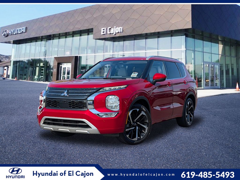 Red Diamond 2023 Mitsubishi Outlander SUV / Crossover Front-Wheel Drive Continuously Variable Transmission