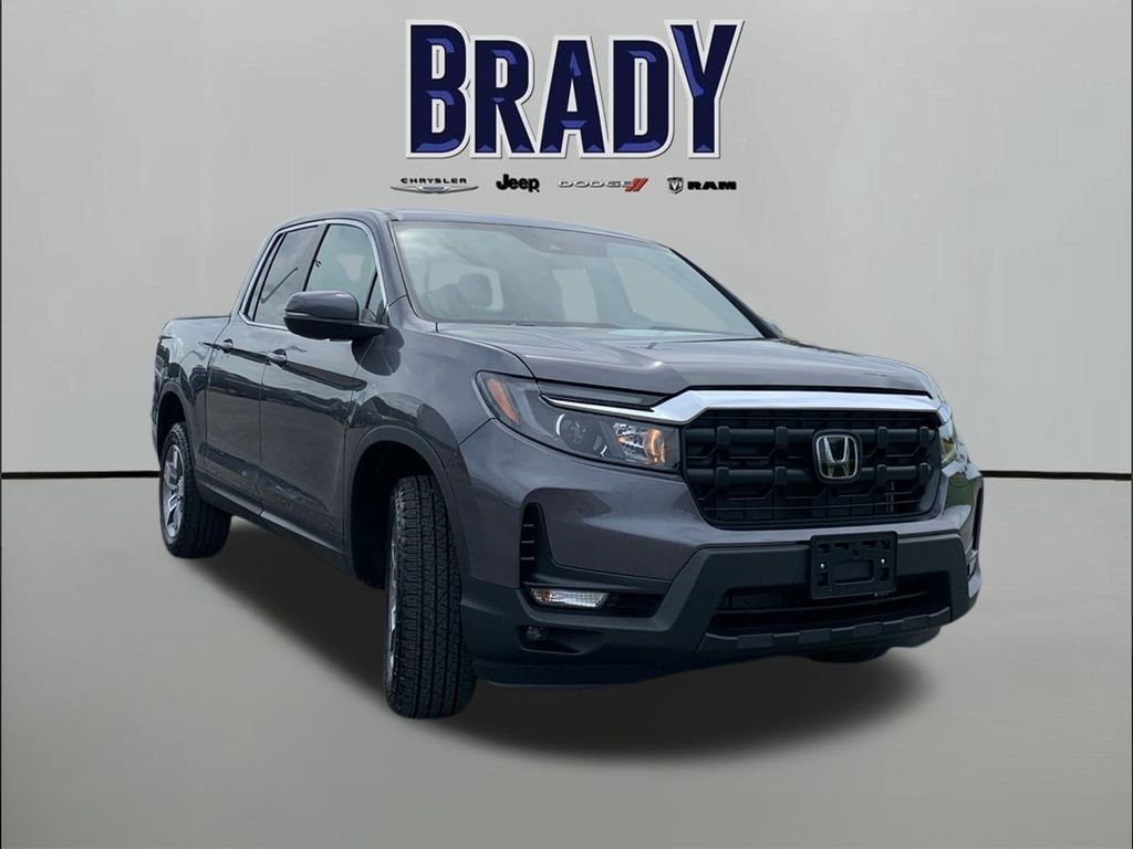 Gray 2026 Honda Ridgeline RTL AWD Pickup Truck All-Wheel Drive 9-Speed Automatic