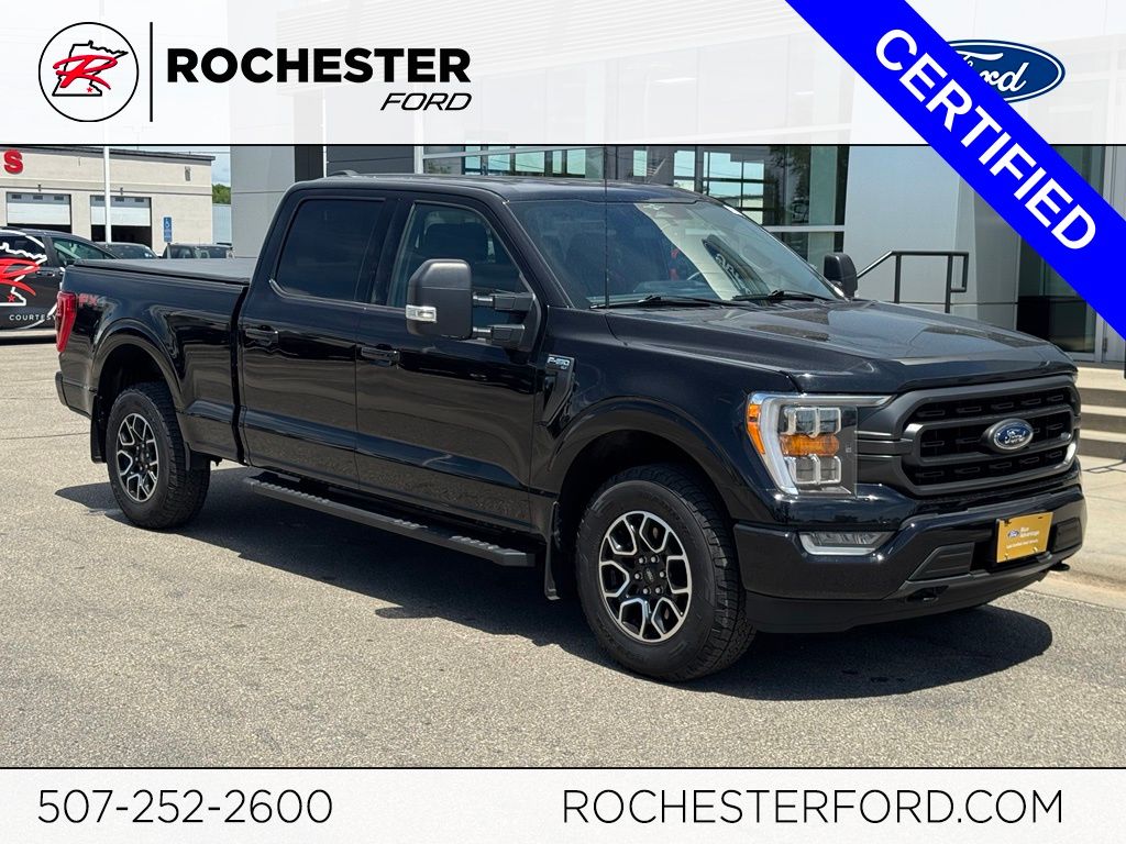 Agate Black Metallic 2023 Ford F-150 Pickup Truck Four-Wheel Drive Automatic