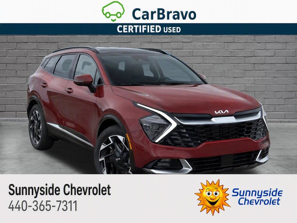 Dawning Red 2025 Kia Sportage SUV / Crossover Front-Wheel Drive 8-Speed Automatic