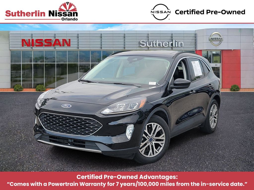 Black Metallic 2022 Ford Escape SUV / Crossover Front-Wheel Drive 8-Speed Automatic