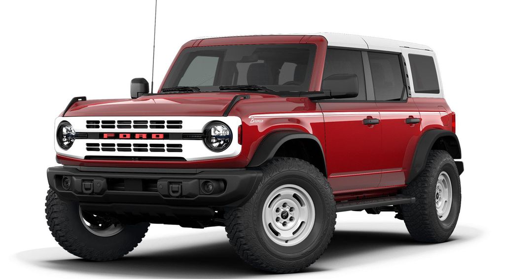Ruby Red Metallic Tinted Clearcoat 2026 Ford Bronco Heritage Edition 4-Door 4WD SUV / Crossover Four-Wheel Drive Automatic