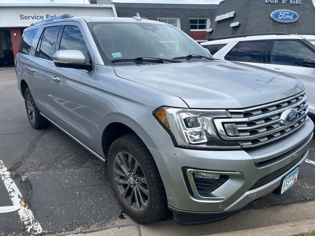 Silver Metallic 2021 Ford Expedition MAX Limited 4WD SUV / Crossover Four-Wheel Drive Automatic