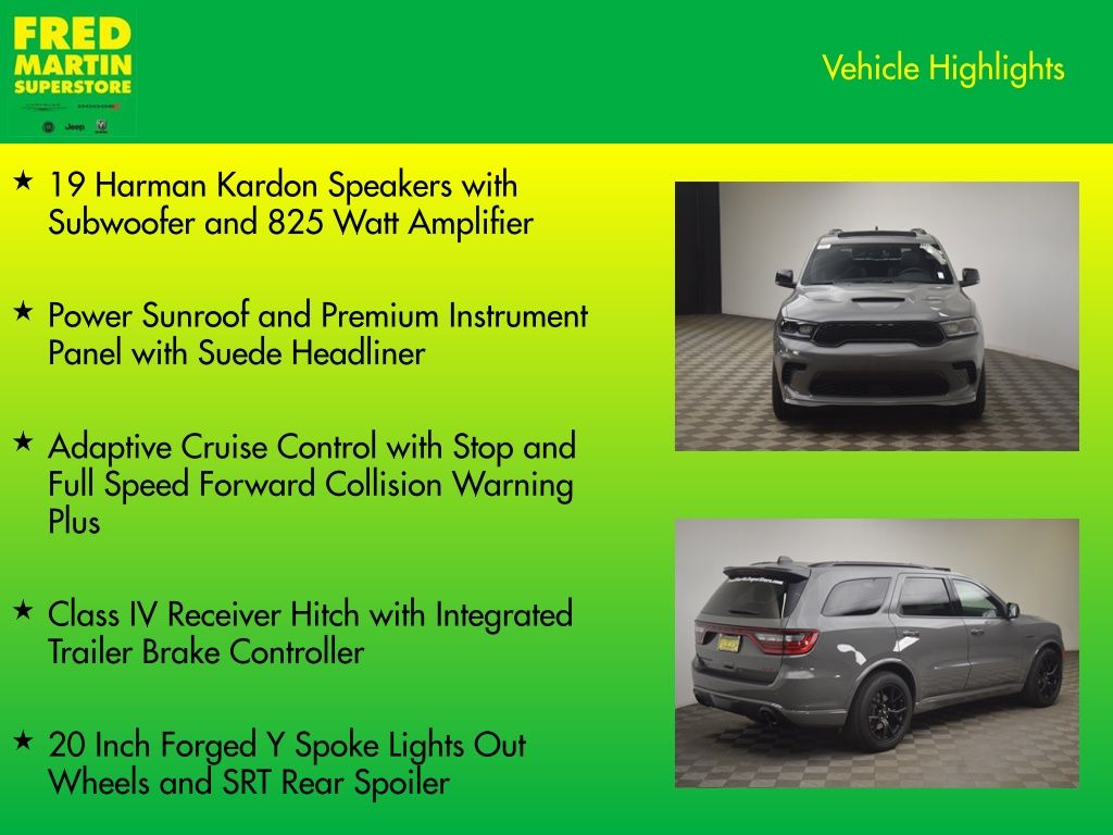 new 2026 Dodge Durango car, priced at $61,500