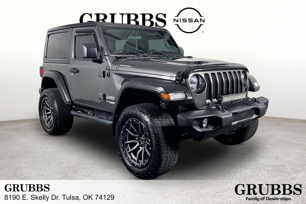 Gray (Granite Crystal Metallic Clearcoat) 2021 Jeep Wrangler SUV / Crossover Four-Wheel Drive 6-Speed Manual