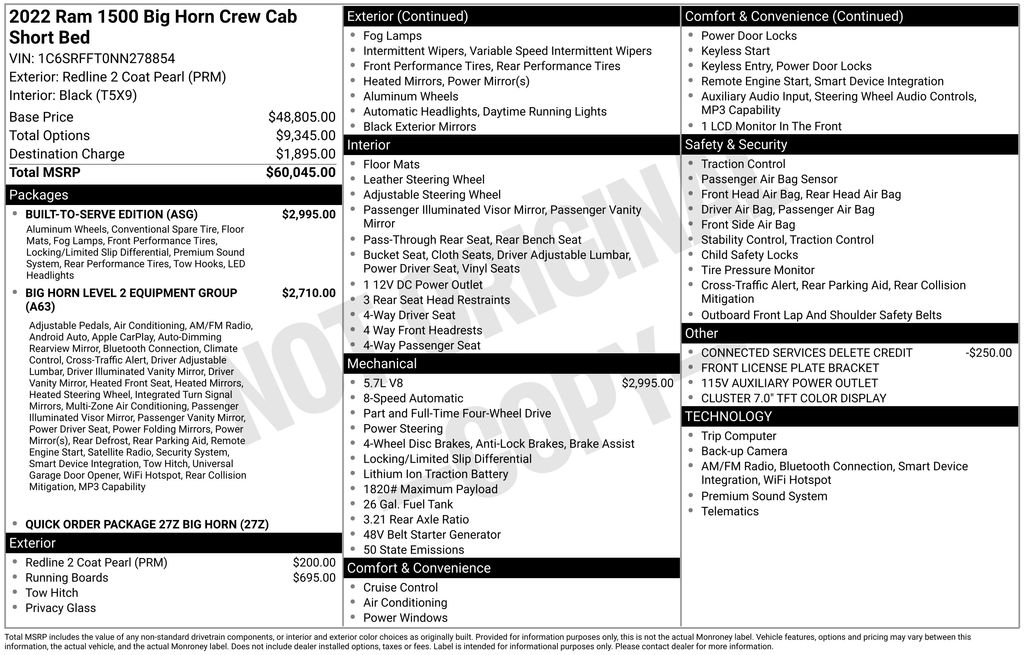 Used 2022 Ram 1500 Truck