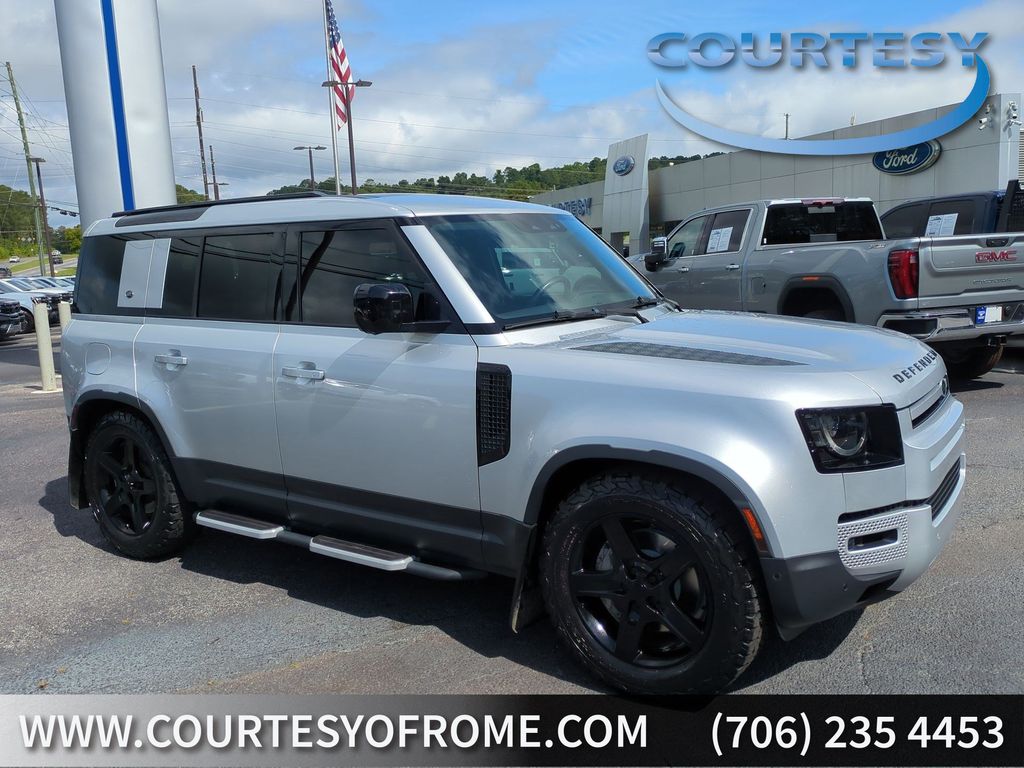 Indus Silver Metallic 2020 Land Rover Defender 110 HSE AWD SUV / Crossover All-Wheel Drive 8-Speed Automatic