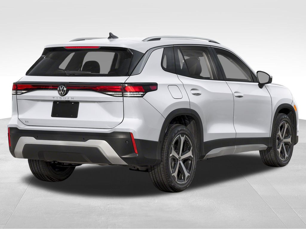 Pure White 2026 Volkswagen Tiguan SUV / Crossover All-Wheel Drive 8-Speed Automatic