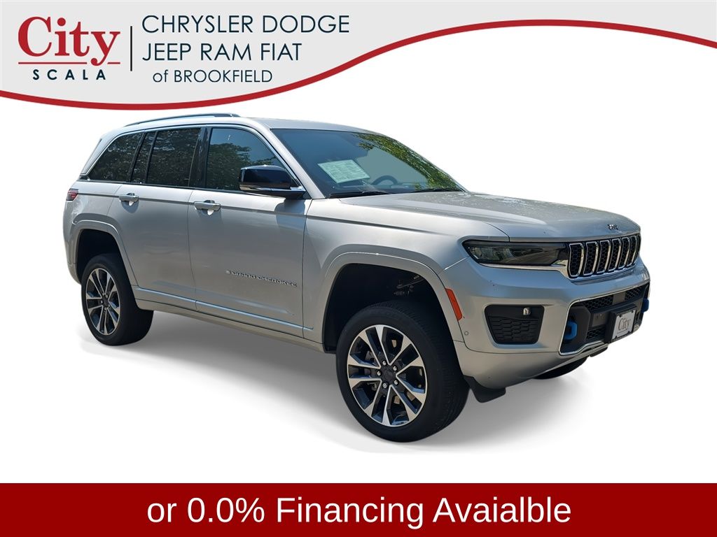 Silver Zynith 2023 Jeep Grand Cherokee 4xe SUV / Crossover Four-Wheel Drive 8-Speed Automatic