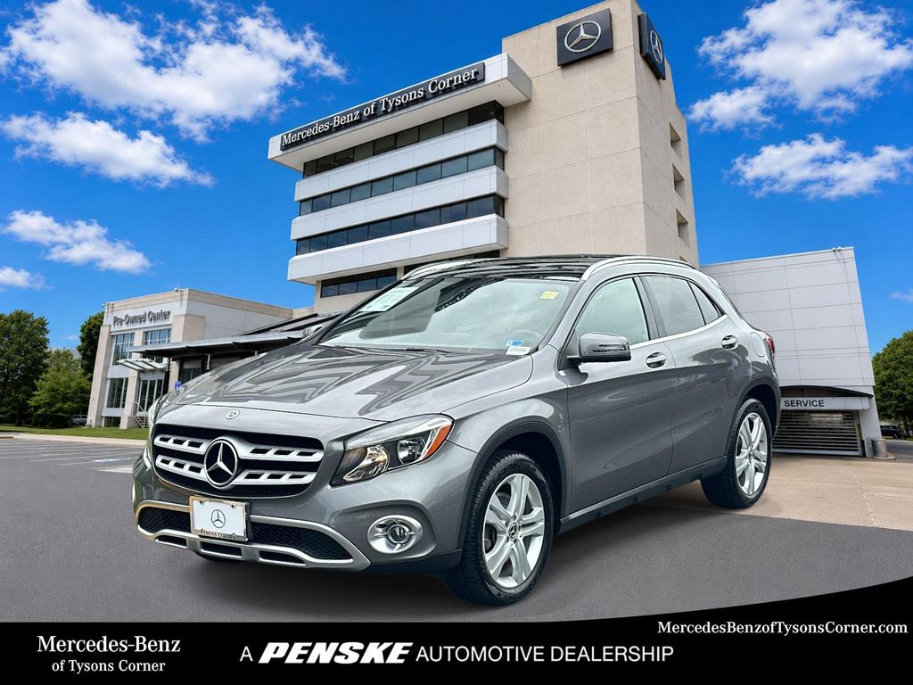 Gray Metallic 2018 Mercedes-Benz GLA SUV / Crossover All-Wheel Drive 7-Speed Automatic