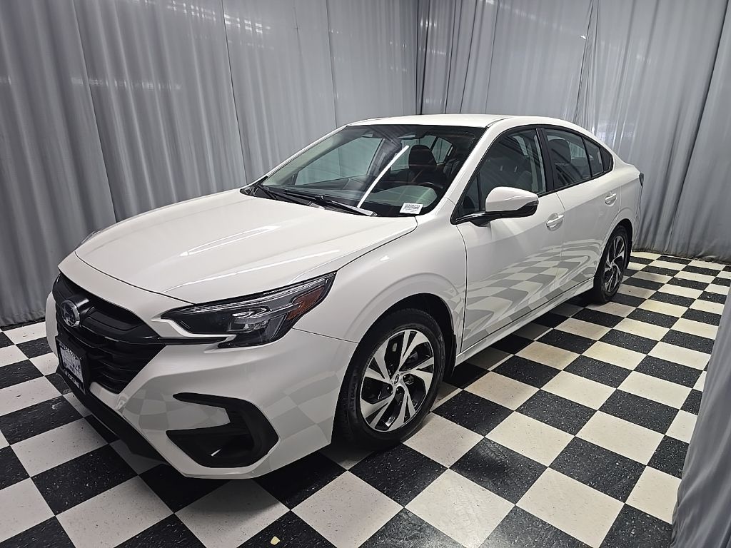 Crystal White Pearl 2023 Subaru Legacy Premium AWD Sedan All-Wheel Drive Continuously Variable Transmission