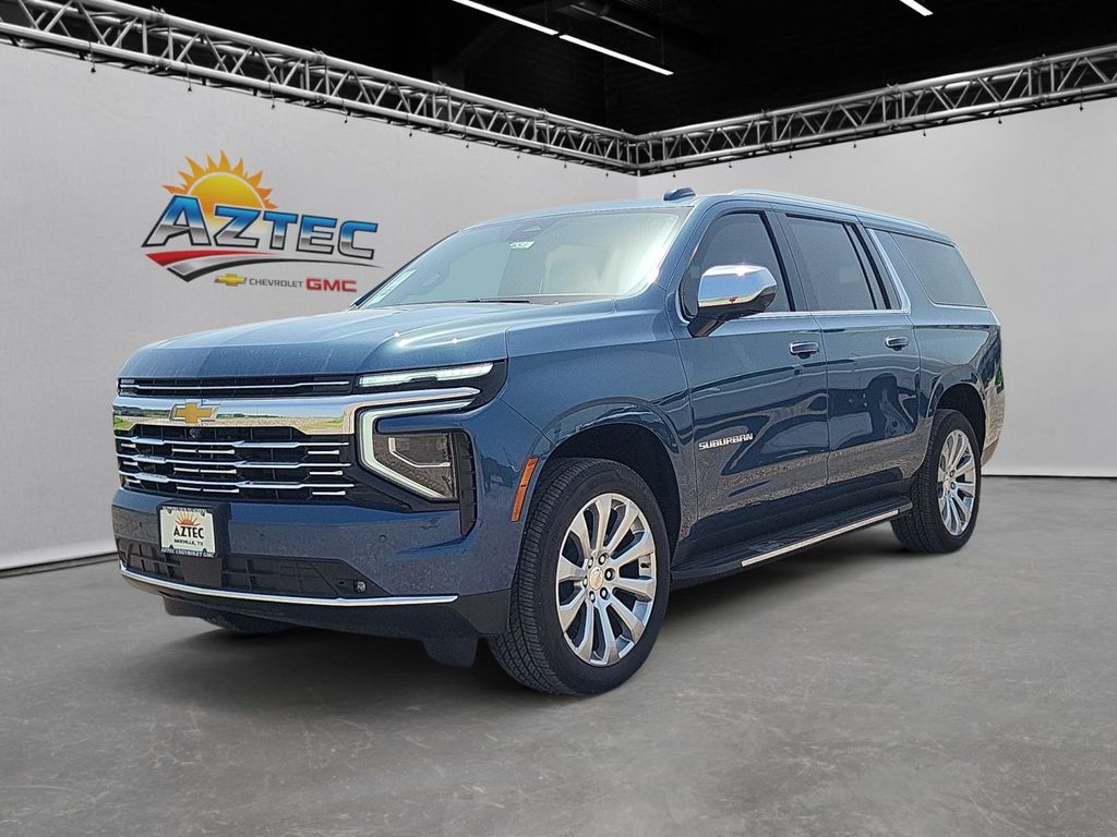 Lakeshore Blue Metallic 2025 Chevrolet Suburban SUV / Crossover 4X2