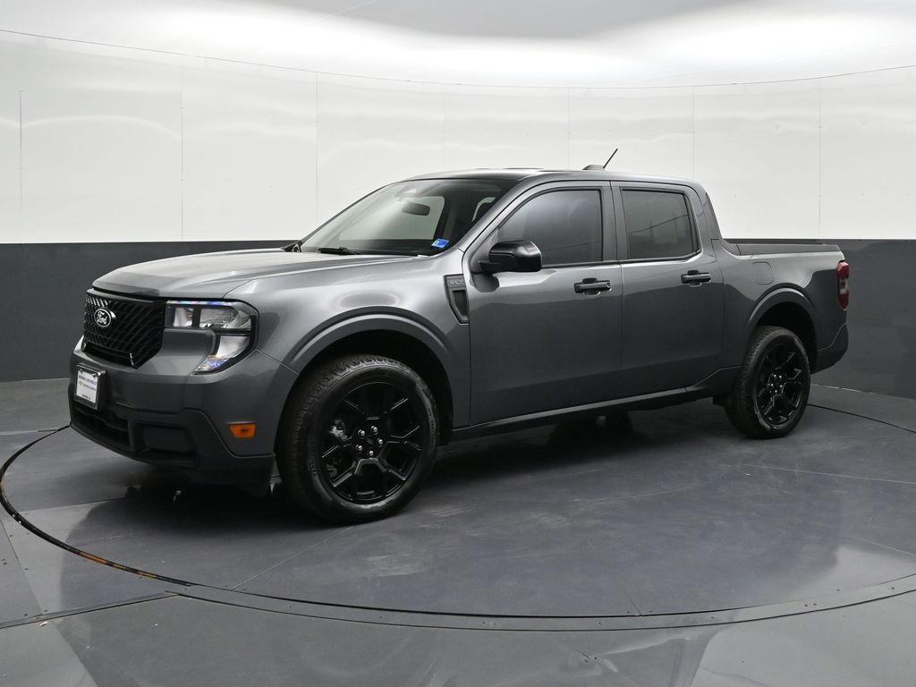 Gray Metallic 2025 Ford Maverick XLT SuperCrew AWD Pickup Truck All-Wheel Drive Continuously Variable Transmission