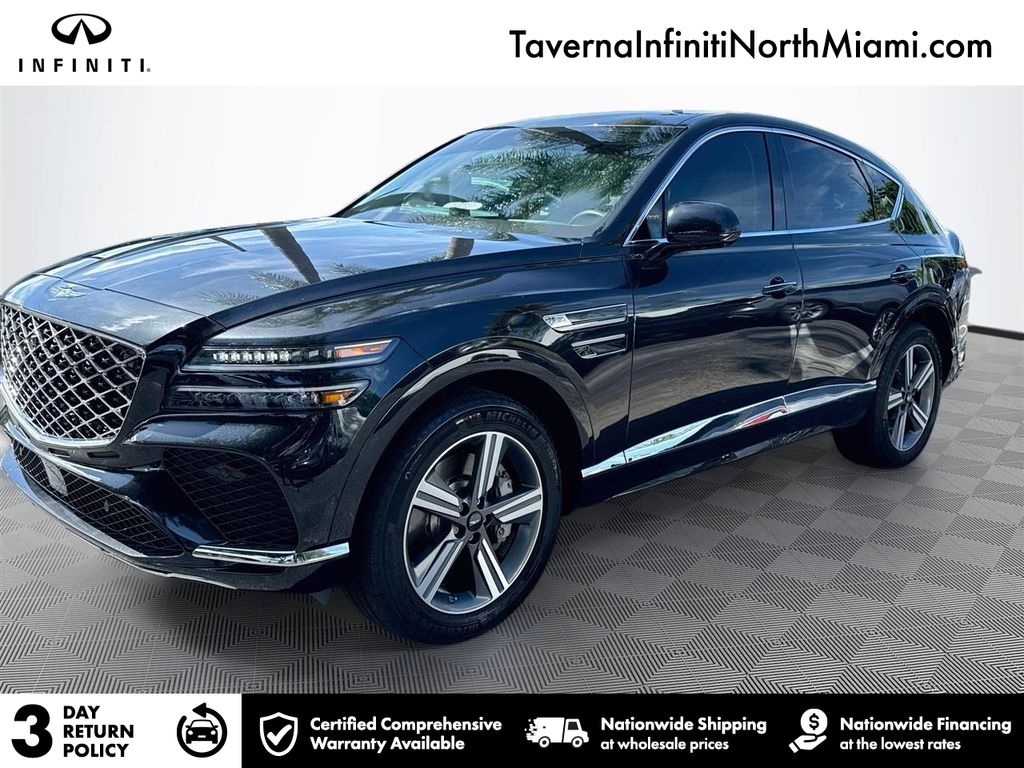 Black 2025 Genesis GV80 Coupe Coupe All-Wheel Drive 8-Speed Automatic
