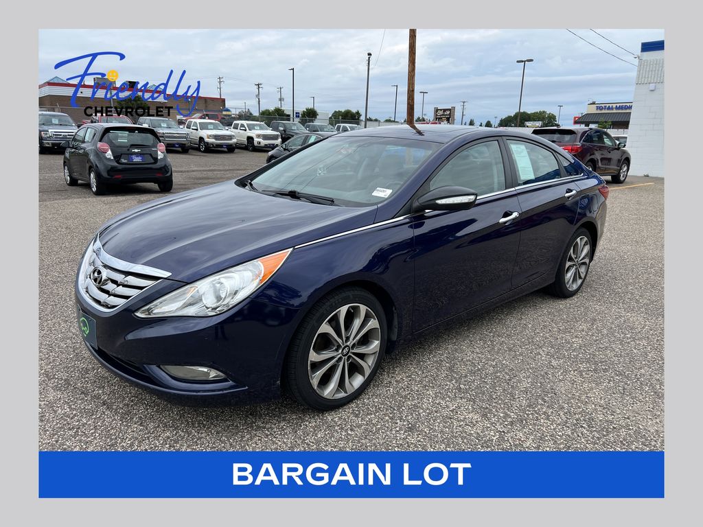Blue (Indigo Night Mica) 2013 Hyundai Sonata Sedan Front-Wheel Drive 6-Speed Automatic