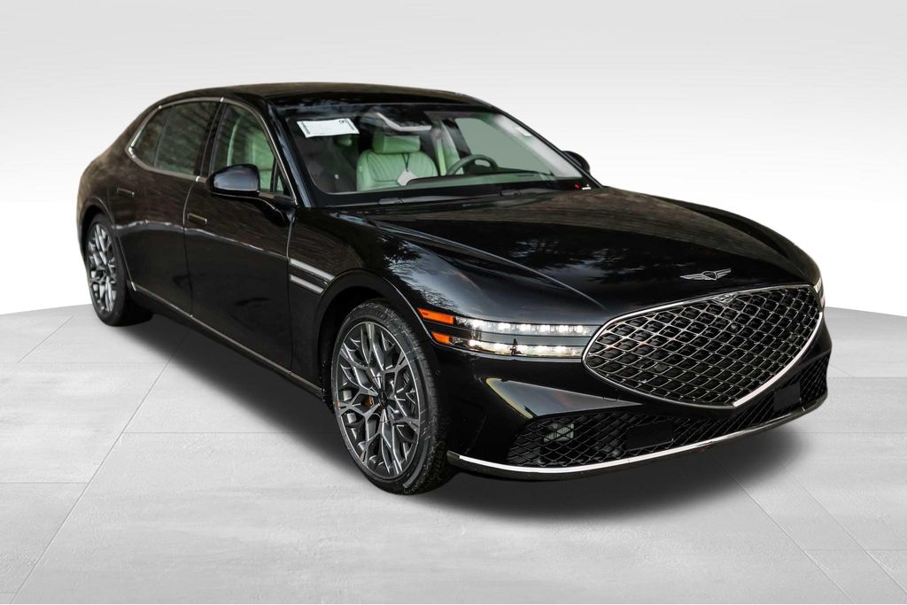 Vik Black 2026 Genesis G90 3.5T e-Supercharger AWD Sedan All-Wheel Drive 8-Speed Automatic