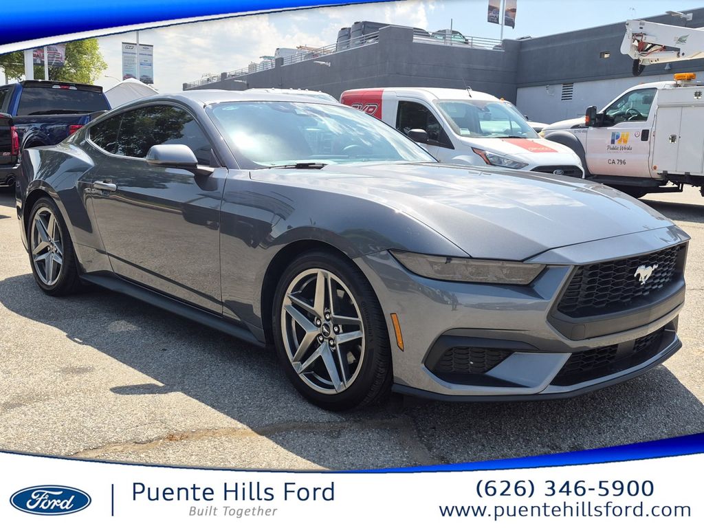 Gray Metallic 2025 Ford Mustang Coupe Rear-Wheel Drive Automatic