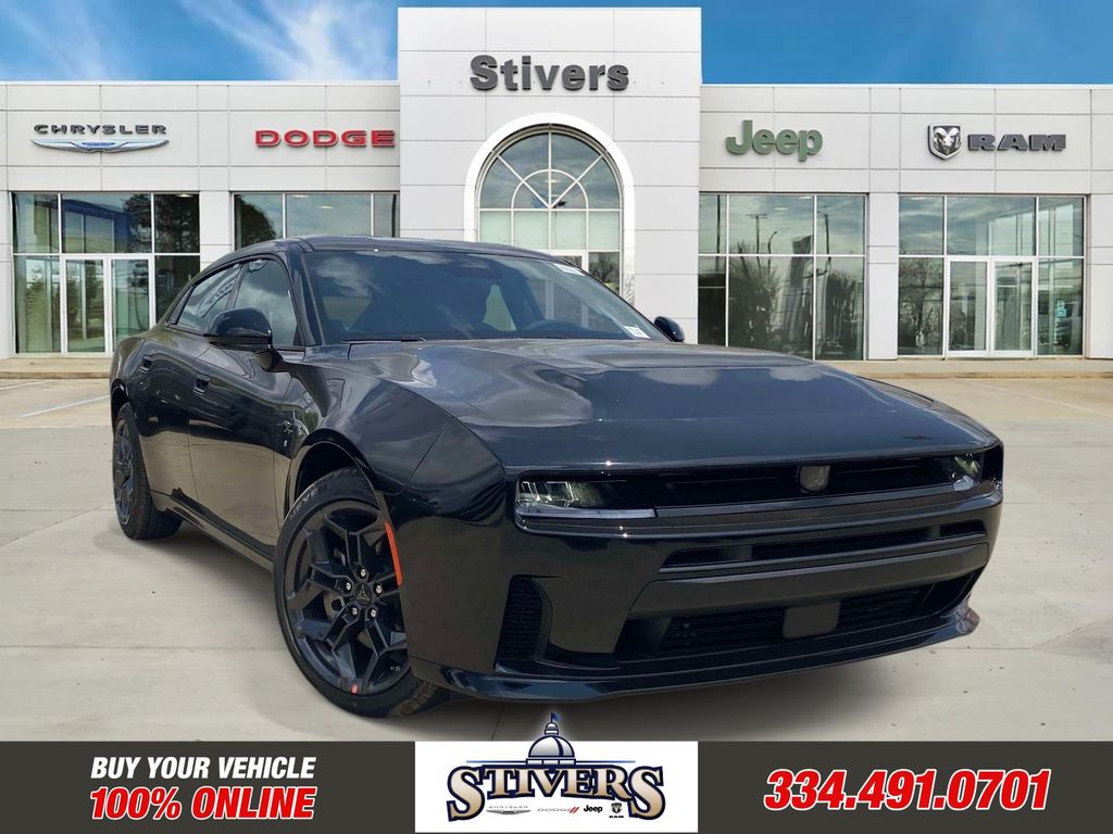 Diamond Black Crystal Pearlcoat 2026 Dodge Charger Sedan All-Wheel Drive 8-Speed Automatic