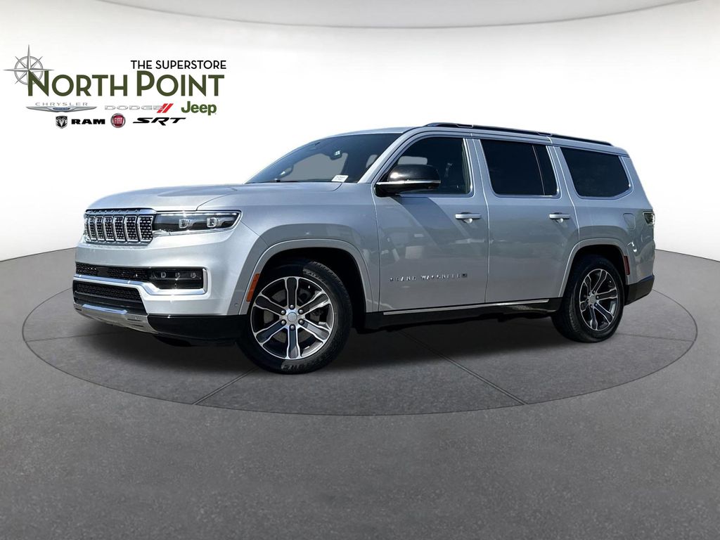 Silver Zynith 2023 Jeep Grand Wagoneer 4WD SUV / Crossover Four-Wheel Drive 8-Speed Automatic