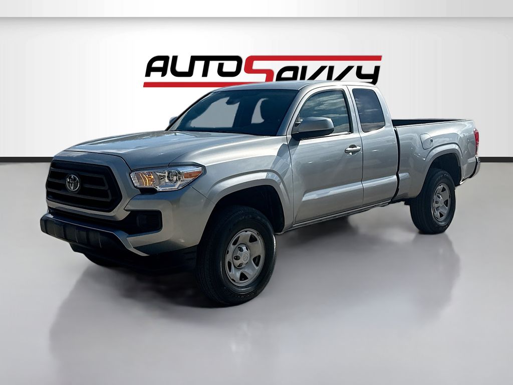 2023 Toyota Tacoma SR Silver at Gullo Toyota