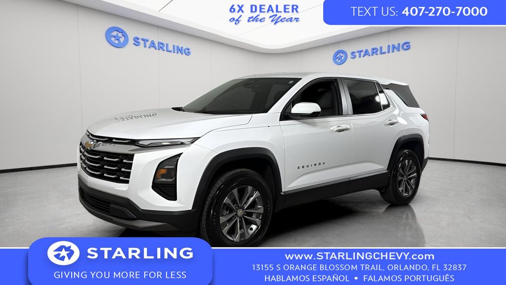 Summit White 2026 Chevrolet Equinox SUV / Crossover Front-Wheel Drive Continuously Variable Transmission