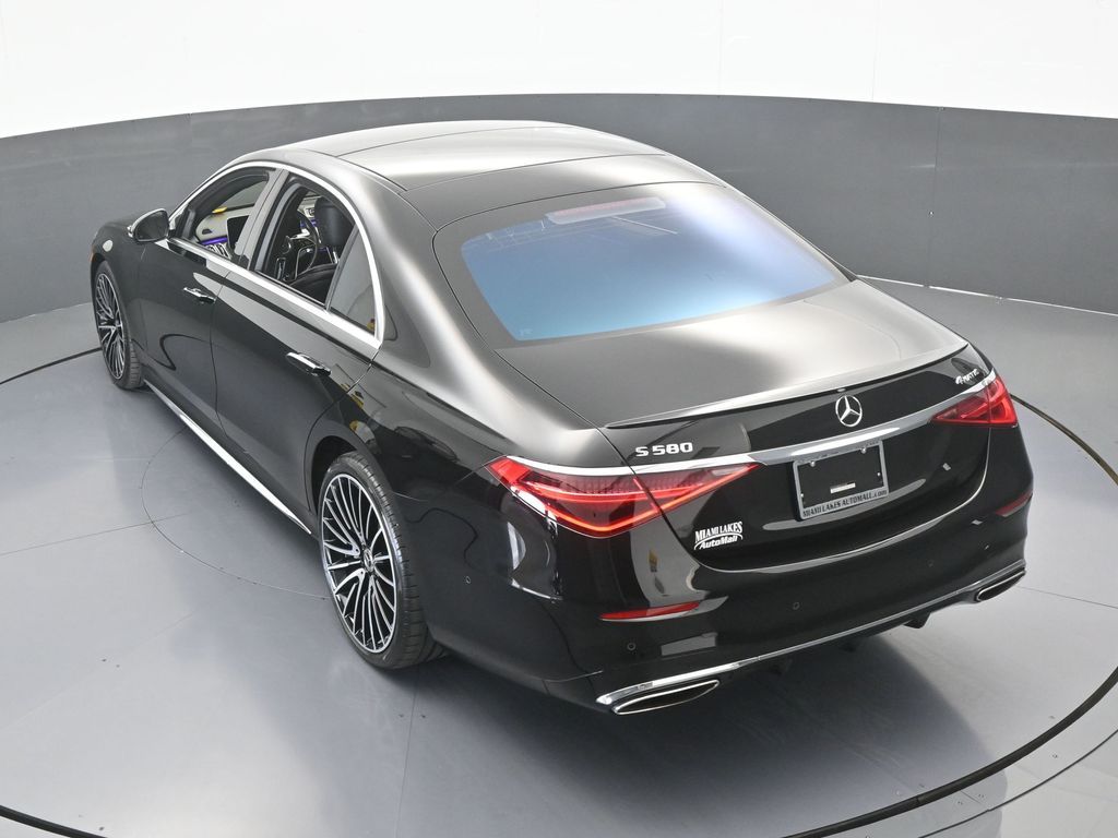 Used 2022 Onyx Black/Mojave Silver Mercedes-Benz S 580 image 66