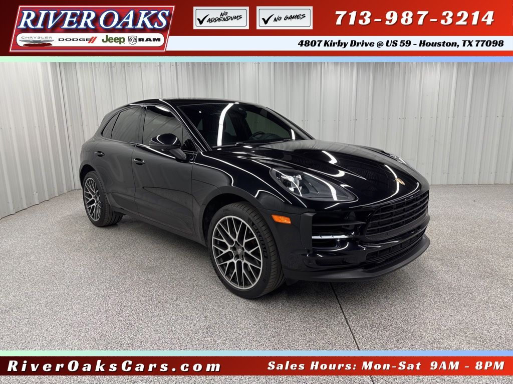 Black 2019 Porsche Macan S AWD SUV / Crossover All-Wheel Drive 7-Speed Automatic