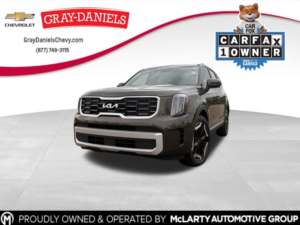 Dark Moss 2025 Kia Telluride S FWD SUV / Crossover Front-Wheel Drive 8-Speed Automatic