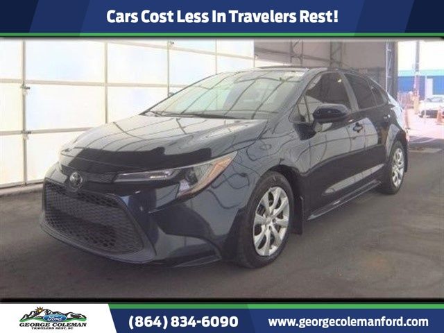 Blueprint 2021 Toyota Corolla LE FWD Sedan Front-Wheel Drive Continuously Variable Transmission