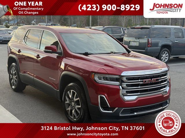 Cayenne Red Tintcoat 2022 GMC Acadia SLE FWD SUV / Crossover Front-Wheel Drive 9-Speed Automatic