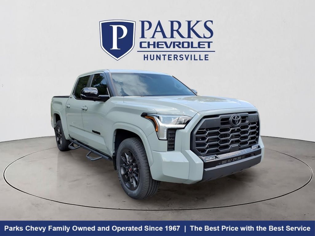 Lunar Rock 2024 Toyota Tundra Pickup Truck Four-Wheel Drive 10-Speed Automatic