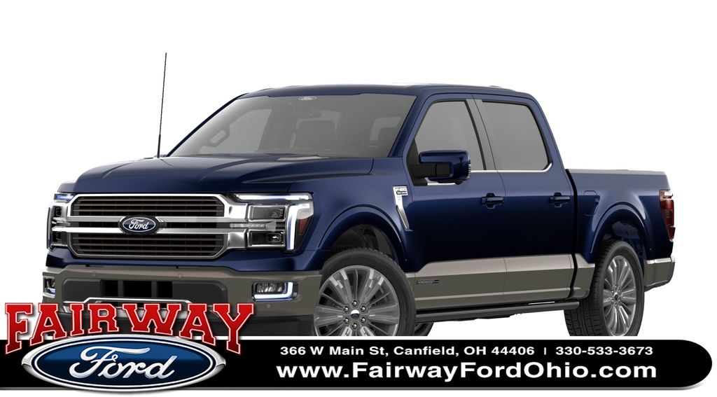 Antimatter Blue Metallic 2026 Ford F-150 Pickup Truck Four-Wheel Drive Automatic