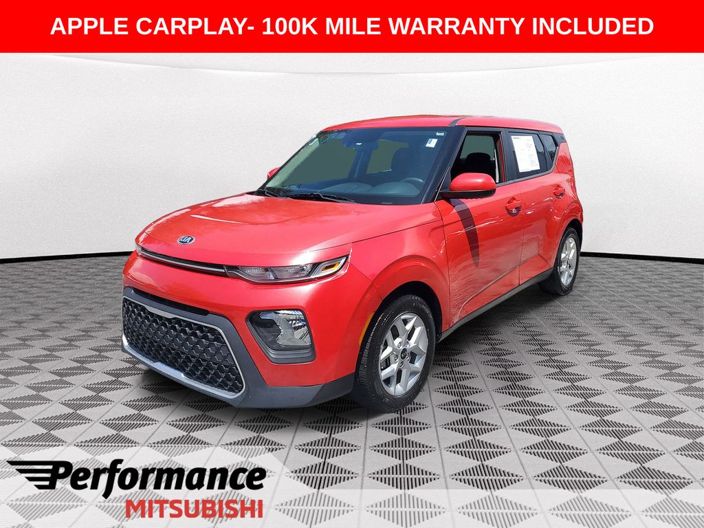 Inferno Red 2020 Kia Soul SUV / Crossover Front-Wheel Drive Continuously Variable Transmission