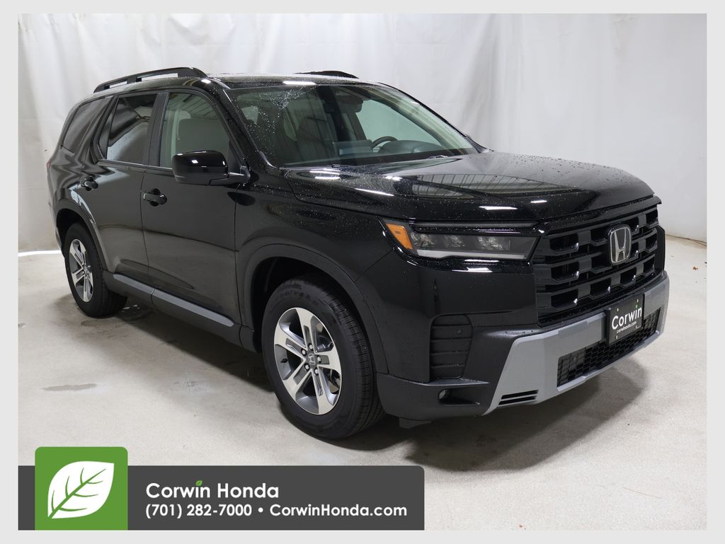Crystal Black Pearl 2026 Honda Pilot SUV / Crossover All-Wheel Drive Automatic
