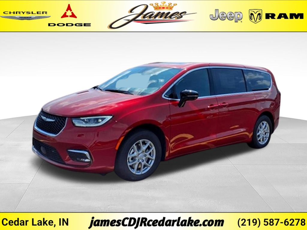 Red Hot Pearlcoat 2026 Chrysler Pacifica Minivan Front-Wheel Drive 9-Speed Automatic