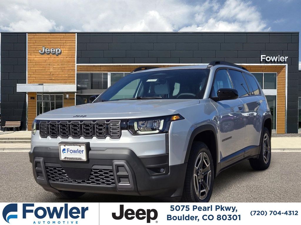 Silver Zynith Clearcoat 2026 Jeep Cherokee SUV / Crossover Four-Wheel Drive Continuously Variable Transmission