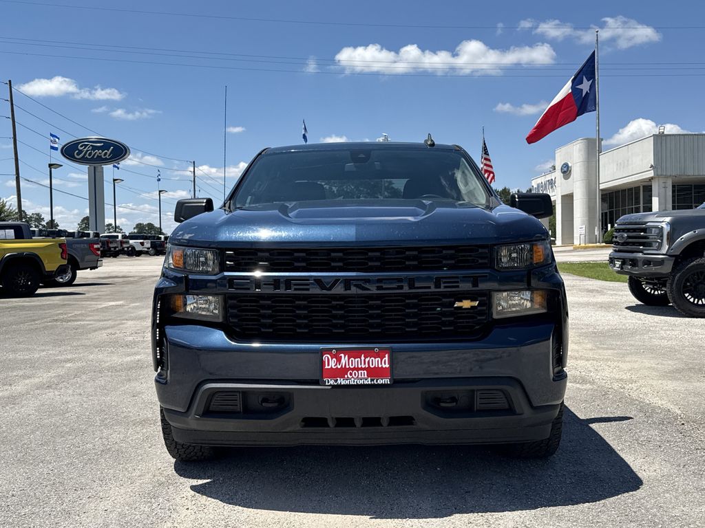 2021 Chevrolet Silverado 1500 Custom Blue at Cook Ford