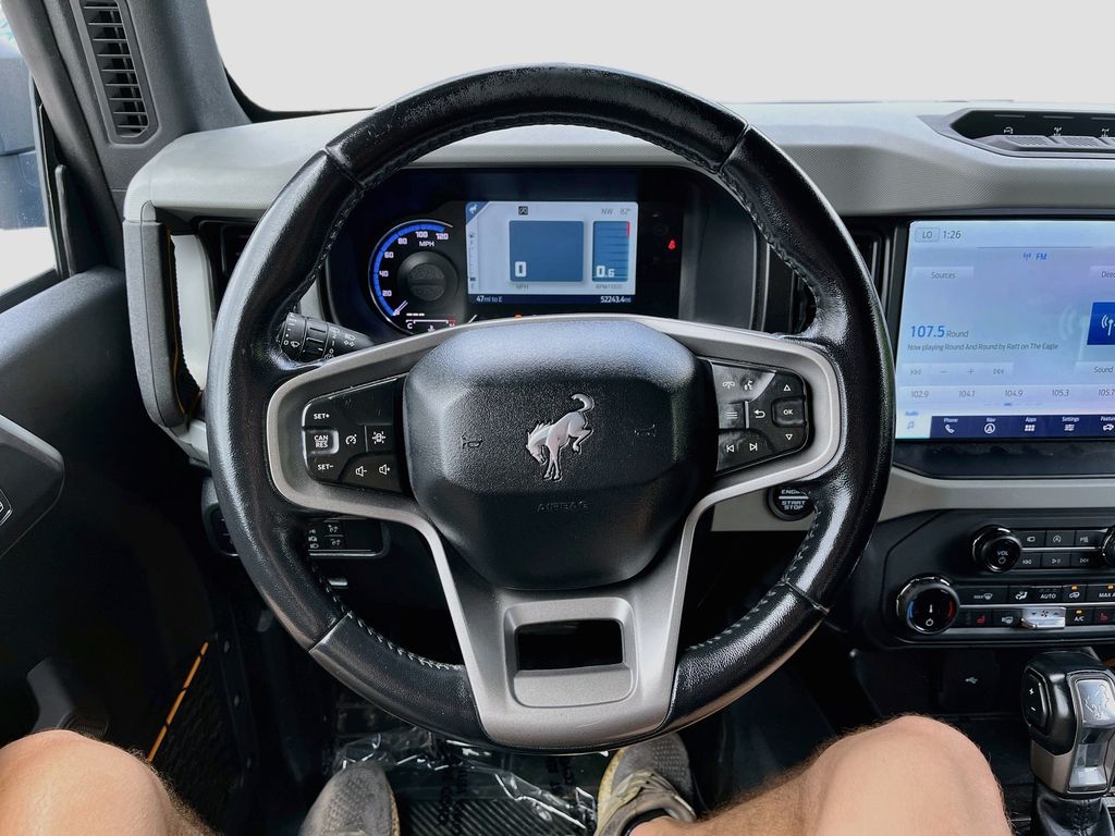 2022 Ford Bronco Badlands Blue at DeMontrond Ford