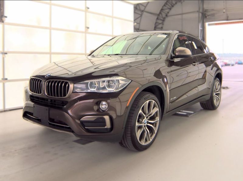 Brown 2017 BMW X6 SUV / Crossover All-Wheel Drive 8-Speed Automatic