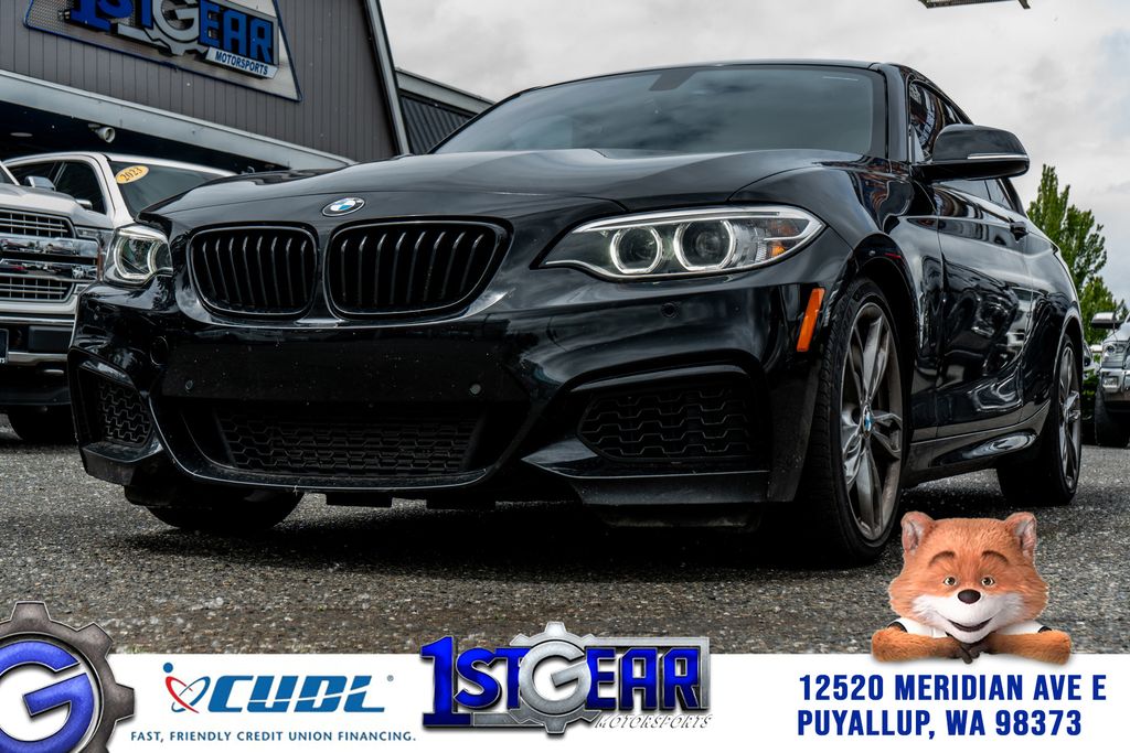 Black Sapphire Metallic 2014 BMW 2 Series 228i Coupe RWD Coupe Rear-Wheel Drive 6-Speed Manual