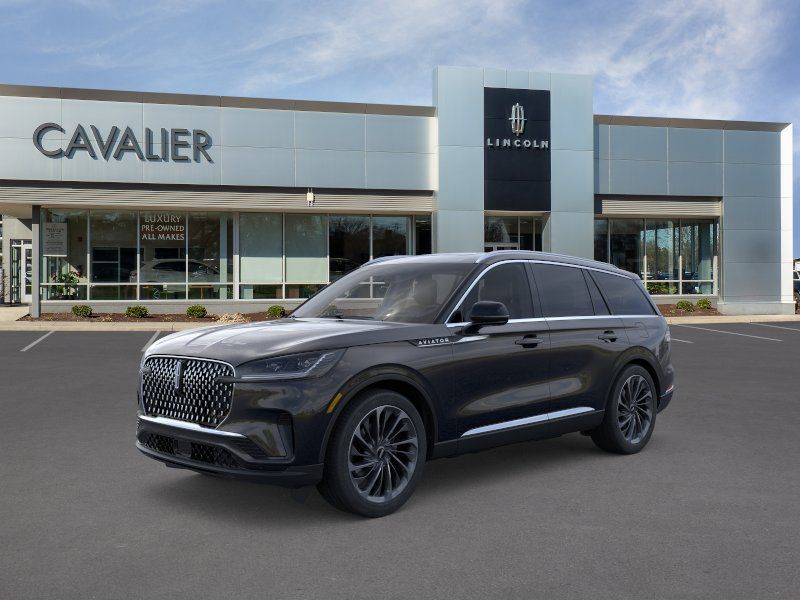 Infinite Black Metallic Clearcoat 2026 Lincoln Aviator Reserve AWD SUV / Crossover All-Wheel Drive Automatic
