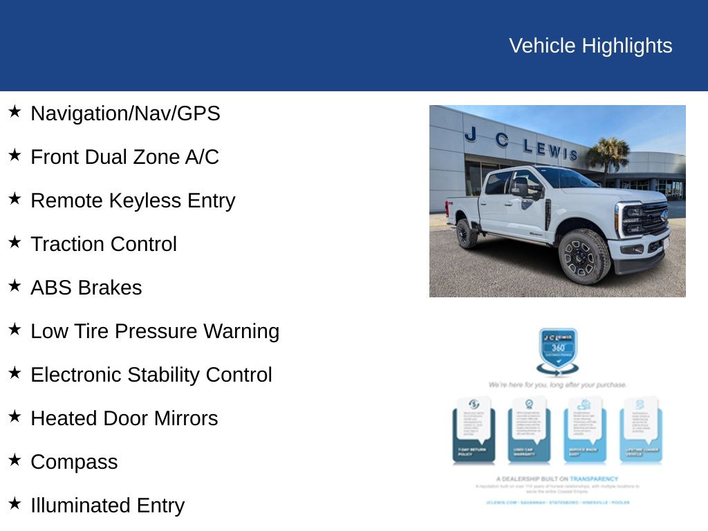 2025 Ford F-350 Super Duty Platinum