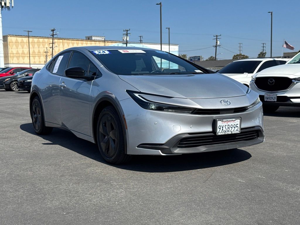 Cutting Edge 2024 Toyota Prius Hatchback Front-Wheel Drive Continuously Variable Transmission