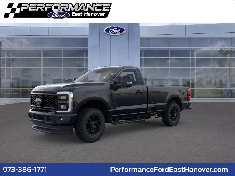 Black (AGATE BLK) 2026 Ford F-350 Super Duty XL Regular Cab LB 4WD Pickup Truck Four-Wheel Drive Automatic