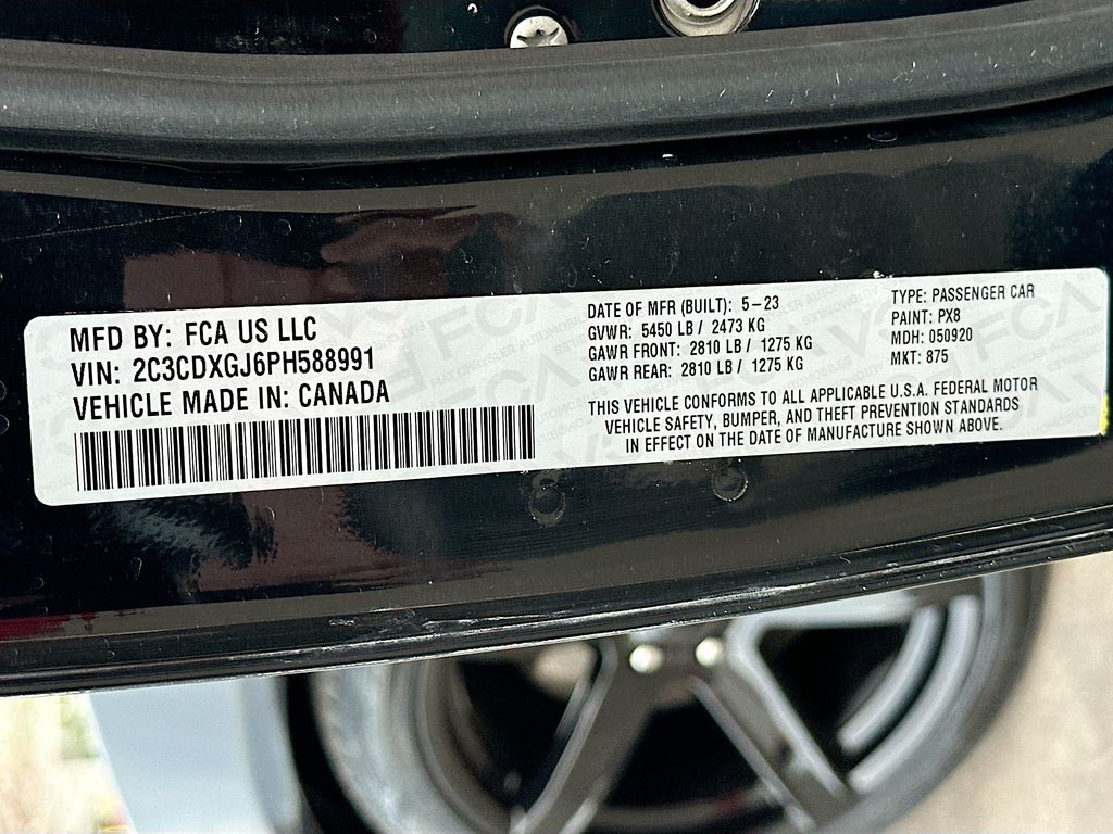Used 2023 Black Dodge R/T Scat Pack image 32
