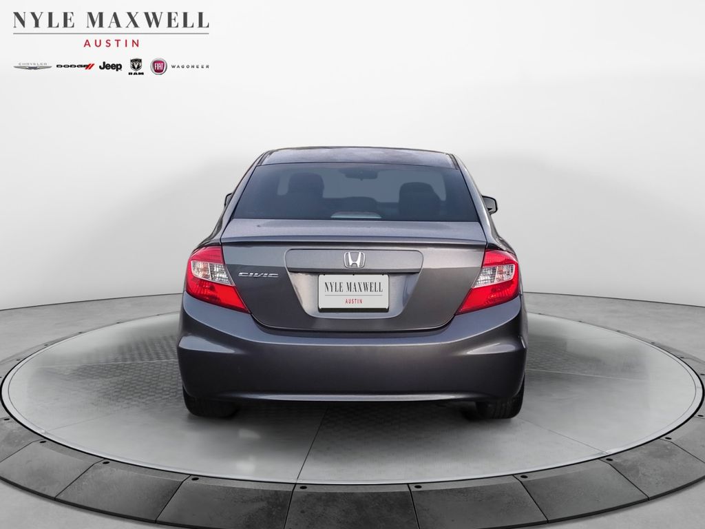 Used Car 2012 Honda Civic  Lx For Sale Under $10,000 In Austin, Texas
