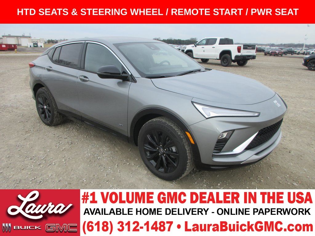 Moonstone Gray Metallic 2026 Buick Envista SUV / Crossover Front-Wheel Drive 6-Speed Automatic