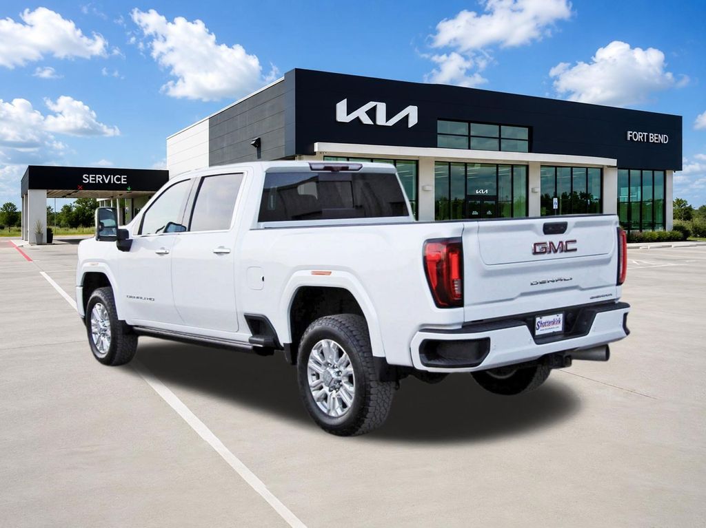 2022 GMC Sierra 2500HD Denali White at EAG Ford Navasota